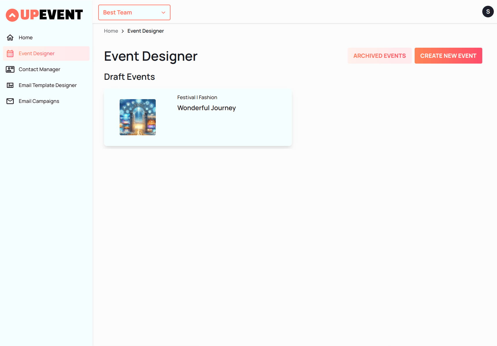 UPEvent App